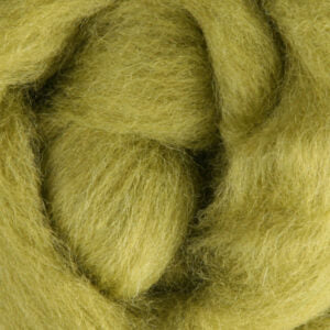 針氈｜C03 橄欖綠 - 紐西蘭 Ashford 可瑞戴爾羊毛｜DIY手作/羊毛氈材料