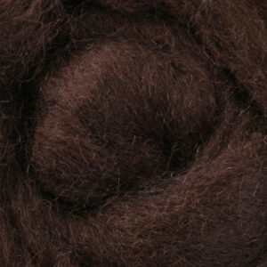 針氈｜C24 巧克力 - 紐西蘭 Ashford 可瑞戴爾羊毛｜DIY手作/羊毛氈材料