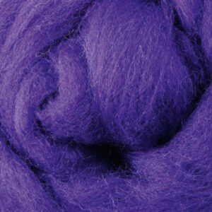針氈｜C27 深紫色 - 紐西蘭 Ashford 可瑞戴爾羊毛｜DIY手作/羊毛氈材料