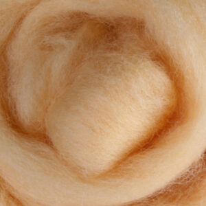 針氈｜C48 蜜糖色 - 紐西蘭 Ashford 可瑞戴爾羊毛｜DIY手作/羊毛氈材料