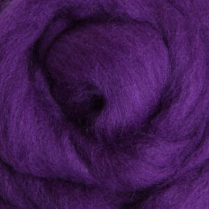 針氈｜C52 茄子色 - 紐西蘭 Ashford 可瑞戴爾羊毛｜DIY手作/羊毛氈材料