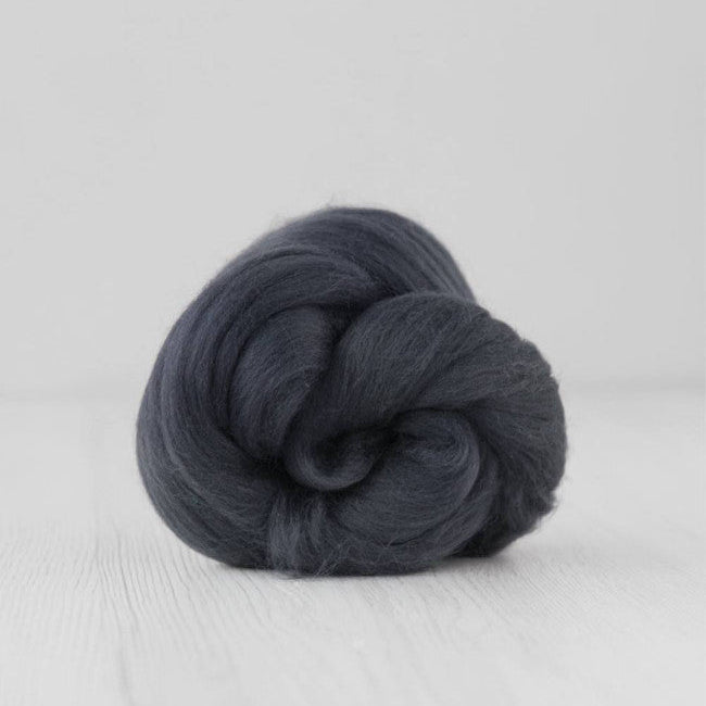 濕氈｜DM312 石墨 - 托斯卡尼 19 micron 美麗奴羊毛｜DIY手作/羊毛氈材料