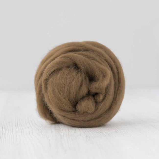 濕氈｜DM509 榛果 - 托斯卡尼 19 micron 美麗奴羊毛｜DIY手作/羊毛氈材料