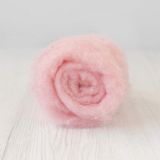 針氈｜DMR203 淺粉 - 托斯卡尼 Maori 針氈羊毛｜DIY手作/羊毛氈材料