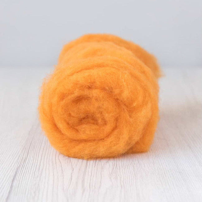 針氈｜DMR208 哈密瓜 - 托斯卡尼 Maori 針氈羊毛｜DIY手作/羊毛氈材料