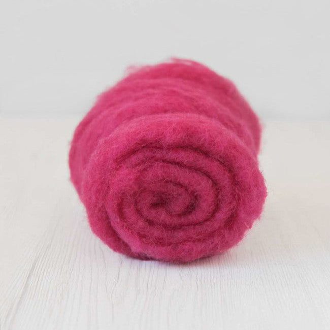 針氈｜DMR212 木莓 - 托斯卡尼 Maori 針氈羊毛｜DIY手作/羊毛氈材料