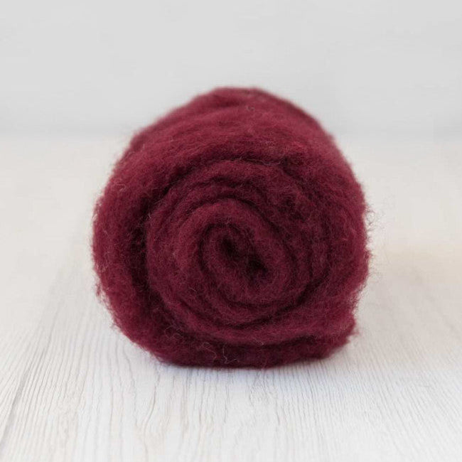 針氈｜DMR215 綜合莓 - 托斯卡尼 Maori 針氈羊毛｜DIY手作/羊毛氈材料